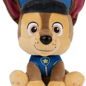 Plush Dog Toy with Blue Uniform